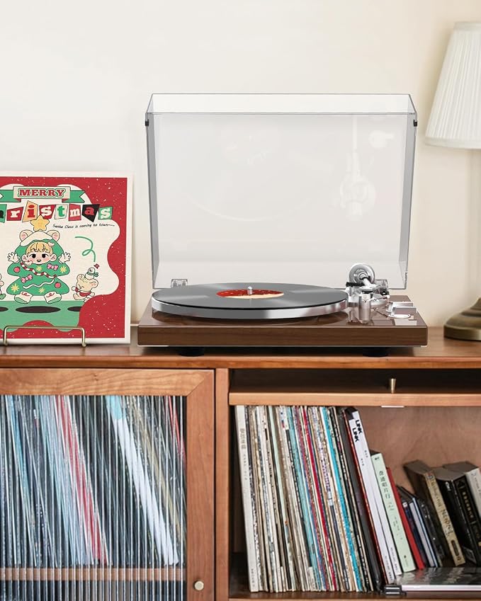 Record Player for Vinyls Turntables Wireless Output Connectivity Belt-Drive 33 - Image 6