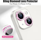 AGVEE 3+3 6 Pack for iPhone 14 6.1" / 14 Plus 6.7" Camera Lens Cover Protector - Image 4