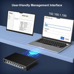 8 Port 2.5G Web Managed Ethernet Switch - Image 8