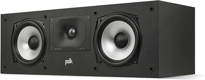 Polk Monitor XT30 Compact Center Channel Speaker by PolkAudio
