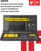 HOTO Precision Screwdriver Set, 110° Upright Workpad, Mini Electric Screwdriver - Image 8