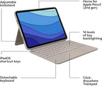 Logitech Combo Touch iPad Pro 11-inch Keyboard Case - Image 6