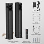 Sound Bar for Smart TV, 80W Surround Sound System, 2-in-1 Detachable Design - Image 7