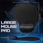 Flutesan 9 Pcs Ergonomic Mouse Pad - Image 6