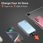 Power Bank, 20000mAh 45W Portable Charger, PD3.0 QC4.0 Fast Charging - Image 3