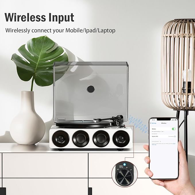 1 by ONE All-in-One Record Player - Image 3