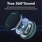 Monster Bluetooth Speaker, IPX8 Shower Speaker Waterproof, Extra Long Playtime - Image 2