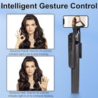 Extendable Auto Face Tracking Phone Tripod Stand, 360° Rotation Selfie Sticks - Image 4