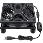 Wathai Cooling Case Fan for Receiver DVR Xbox TV Box Router 120mm x 25mm 5V USB by Wathai