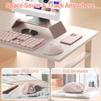 seenda Wireless Trackball Mouse, Rechargeable Multi Devices USB/Bluetooth - Image 3
