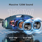 ZEALOT Bluetooth Speaker, 120W Wireless Speakers - Image 2