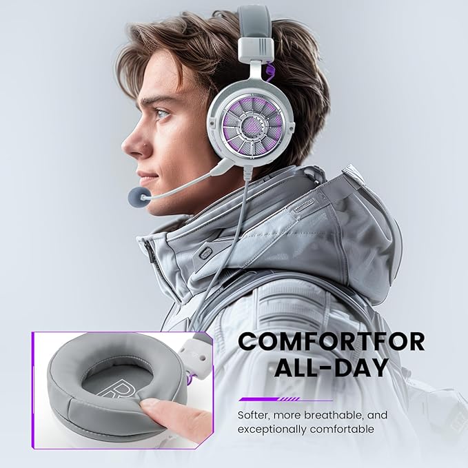 EKSA StarEngine S PC Gaming Headset-Stereo Surround Sound - Image 6