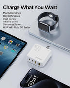 PISEN 65W USB C Fast Charger - 4FT USB-C Cable - Image 3