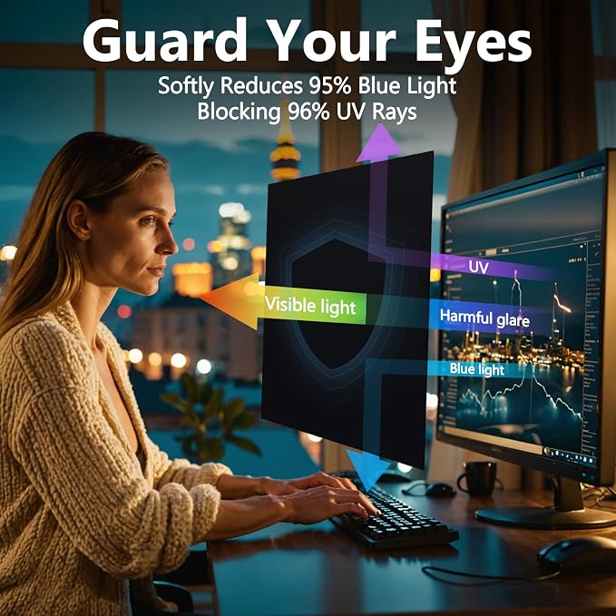 Magnetic Computer Privacy Screen Shield 23 Inch - Image 2