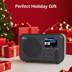 Ocean Digital WR-336M Wi-Fi Internet FM Radio, 2.4” Color Display, USB Playback - Image 7