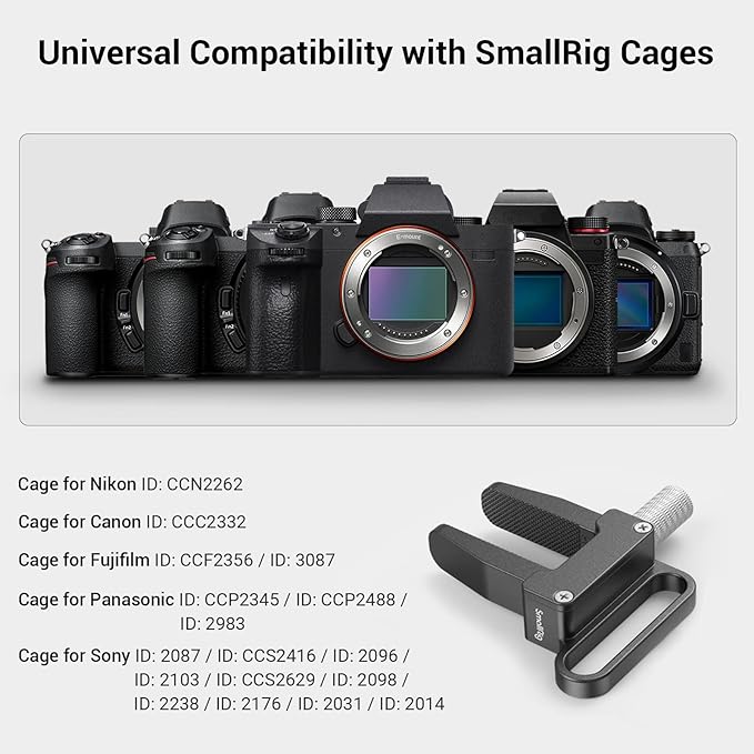 SmallRig Cable Clamp for Sony A7RIII / A7III / A7R IV / A7 II, for FUJIFILM for - Image 6