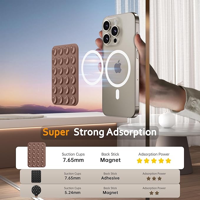 GONEZ Magnetic Suction Cup Phone Mount - Image 3