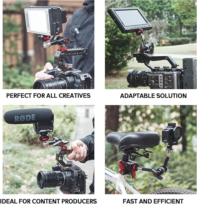 IFOOTAGE Magic Arm Clamp MA5-6, 11 Inches Adjustable Friction Power - Image 3