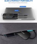 USB C Hub, 9-in-1 Type C Hub - Image 8
