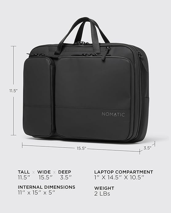 NOMATIC Laptop Bag: Slim Messenger Bag - Image 7
