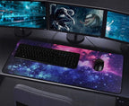 Gaming Mouse Pad, 31.5x15.7x0.12 inch Waterproof Computer Keyboard Mouse Mat - Image 7