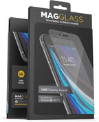 magglass Tempered Glass for iPhone SE Screen Protector Anti Bubble UHD Clear by Encased