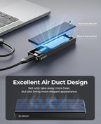 ORICO M.2 NVMe/SATA SSD Enclosure - Image 3