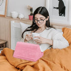 Soft Tablet Stand Pillow with Pocket, Adjustable 3 Viewing Angle, Lazy Holder - Image 3