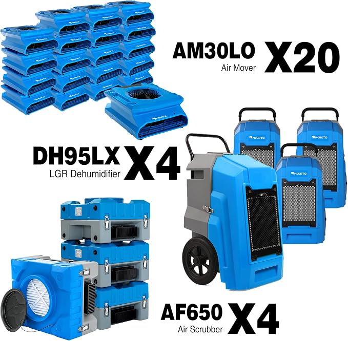 MOUNTO Water Damage Restoration Combo Package Deals - Image 2