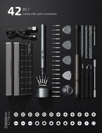 iFu Mini Electric Screwdriver, 42-in-1 Precision Screwdriver Set, Magnetic - Image 2