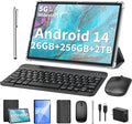 2025 Tablet, Android 14 Tablets 10 inch by Relndoo