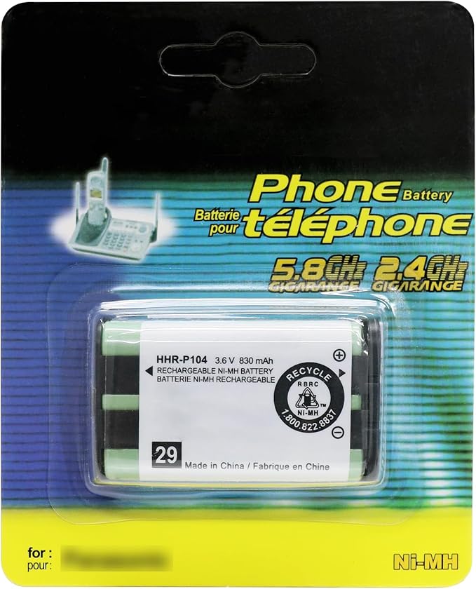 4PACK Cordless Phone HHR-P104 3.6V 830mAh Battery NI-MH AAA Rechargeable Battery - Image 3