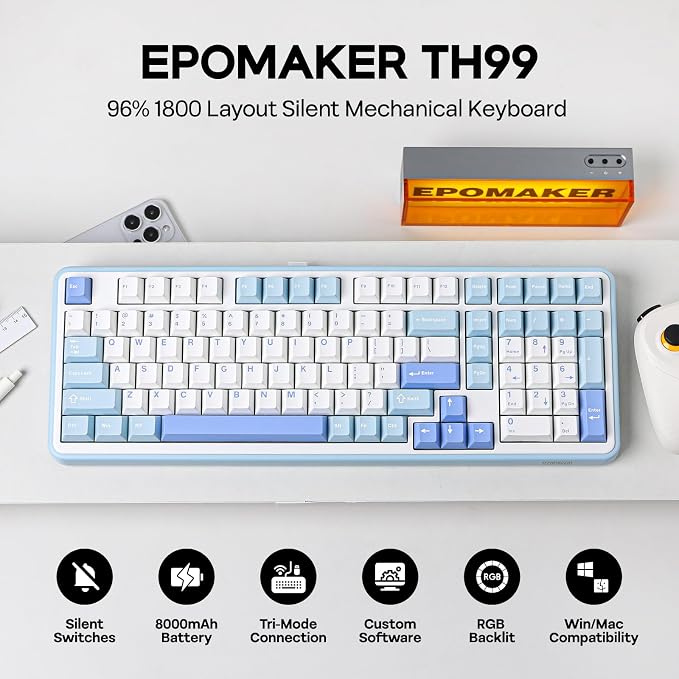 EPOMAKER TH99 Wireless Mechanical Keyboard - Image 2