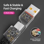 IDISON USB C Cable, 240W MAX 4 in 1 Charging Cord 5FT - Image 3