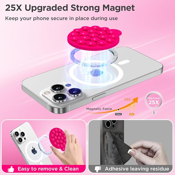 Magnetic Suction Cup Phone Mount - Image 5