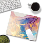 Mouse Pad, Abstract Marble Design Mouse Pad, Washable Square Cloth Mousepad - Image 3