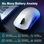 R1 SE+ Wireless Gaming Mouse, 18000 DPI, High-Precision PAW3395 SE Sensor - Image 2