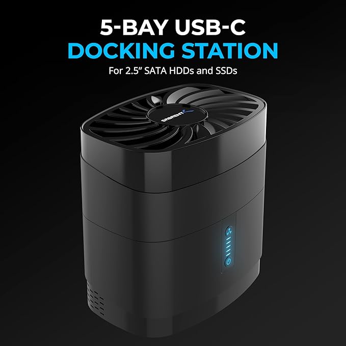 SABRENT 5-Bay USB-C Docking Station - Image 2