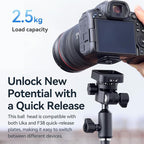 ULANZI TH02 Uka Inverted Ball Head Quick Release Metal Ball Head Camera Mount - Image 4
