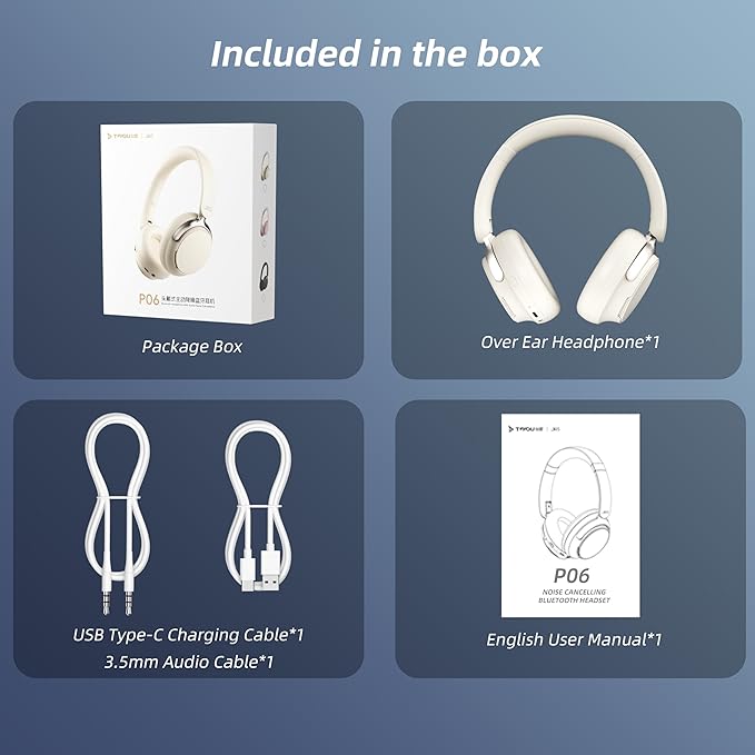 Active Noise Cancelling Headphones, Wireless Headphone - Image 7