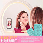 2PACK Silicone Double Sided Suction Phone Case Mount, Detachable Hands Free & - Image 7