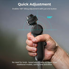 SmallRig Quick Adjustment Light Stand Adapter, One-Button 180° Pitch Adjustment - Image 2