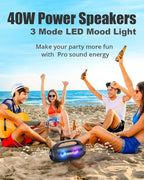 Tronsmart Bang SE Portable Bluetooth Speaker, Colorful LED and 40W Wireless - Image 7
