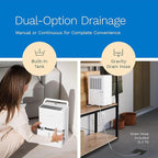hOmeLabs 8 Pint Wi-Fi Dehumidifier - Image 3