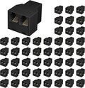Uvital RJ12 6P6C 3 Female Telephone Line Splitters, Phone Jack Splitter by Uvital
