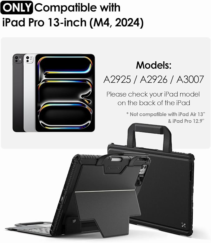 Nillkin Carry Go Keyboard Case for iPad Pro 13 inch 2024 - Image 2