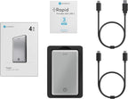 4TB External SSD USB-C Portable Solid State Drive | 3D NAND Flash | Rapid - Image 6