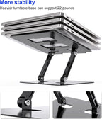 Adjustable Laptop Stand, Ergonomic Foldable Notebook Computer Holder.Compatible - Image 4
