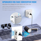 Travelconverter Adapter Voltage Converter That Steps Down 230 Volts to 120 Volts - Image 2
