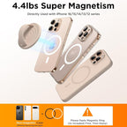 Magnetic Phone Ring Grip Holder, Silicone Finger Loop Grip, Compatible - Image 6